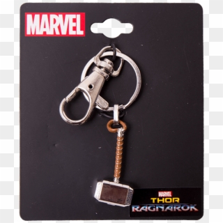 Marvel - Thor - Ragnarok - Mjolnir Keychain - Keychain, HD Png Download