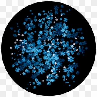 Apollo Design 1181 Fairy Tail Snowflakes Glass Pattern - Circle, HD Png Download