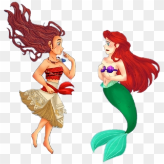 Moana Sticker Clipart , Png Download - Mermaid, Transparent Png