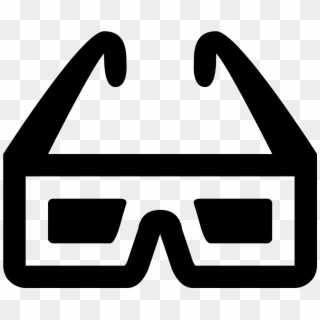 Cool Glasses Png - Gafas 3d Icon, Transparent Png