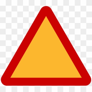 Triangle Warning Sign - Blank Warning Sign Png, Transparent Png