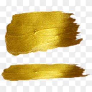 Gold Brush Stroke PNG Transparent Images Free Download