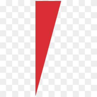 Red-triangle - Red Triangle Corner Png, Transparent Png