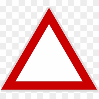 Open - Red Triangle Sign, HD Png Download