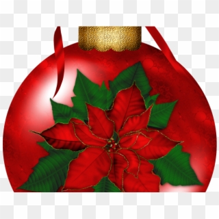 Poinsettia Clipart Christmas Candle Light - Transparent Poinsettia Images Christmas, HD Png Download
