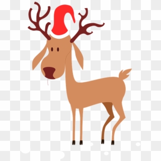 Rudolph And Other Misfits - Christmas Reindeer Cartoon Png, Transparent Png