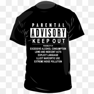 Parental Advisory - Active Shirt, HD Png Download