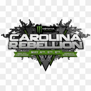 The 8th Annual Monster Energy Carolina Rebellion At - Monster Energy, HD Png Download