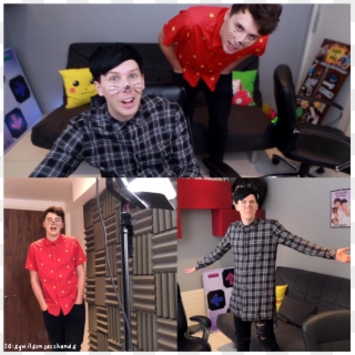 My Edit Of Dan & Phil Wore Each Other's Clothes In - Fun, HD Png Download