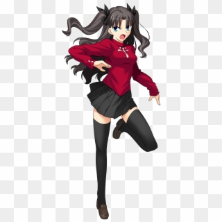 Getting The Main Soul Eater Cast Plus Medusa Would - Rin Tohsaka Render, HD Png Download