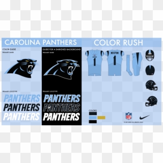 Carolina Panthers Color Rush - Carolina Panthers, HD Png Download