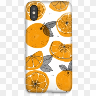 Small Oranges Case Iphone X - Iphone, HD Png Download