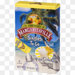 Margaritaville Piña Colada Singles To Go - Margaritaville Singles To Go Drink Mix, HD Png Download