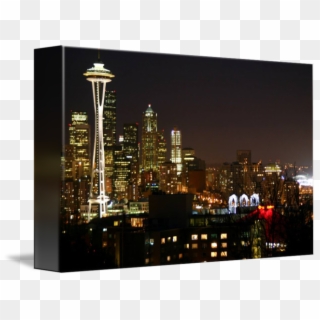 Night City Skyline - Seattle, HD Png Download