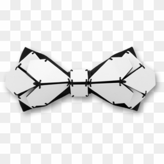Geometry Little Bee In Black White Bow Tie - Formal Wear, HD Png Download