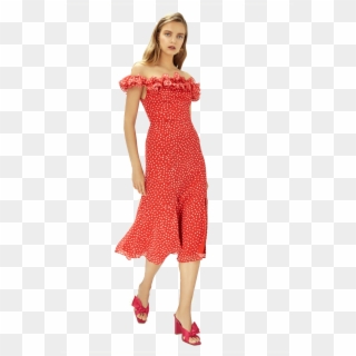 Tulsa Dress In Nolita Retails For $199 - Polka Dot, HD Png Download