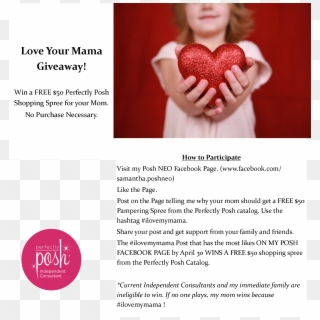 Enter To Win Mom $50 In Free Posh - Giving To Charity, HD Png Download