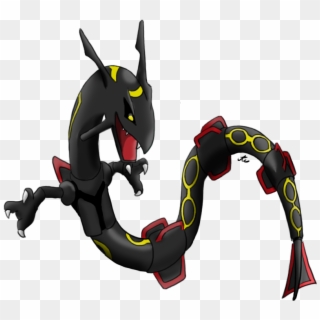 Rayquaza Transparent Sprite Emerald Banner Royalty - Rayquaza Shiny Rayquaza, HD Png Download