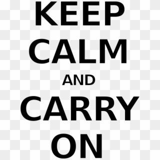 Medium Image - Keep Calm And Carry On Svg, HD Png Download