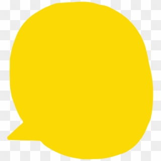 Okletstalk Bubble Fill Yellow - Circle, HD Png Download