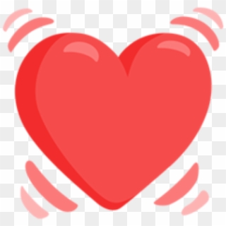 Beat Sticker - Emoji Heart Beat, HD Png Download