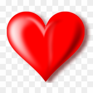 Red Heart - Heart Wallpaper Png, Transparent Png