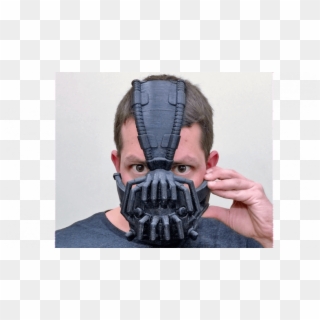 Image Of 3d Printed Mask - 3d Printed Bane Mask, HD Png Download
