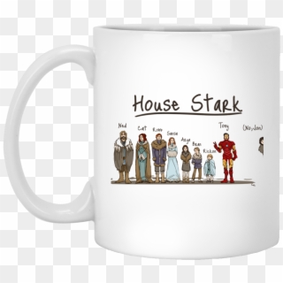 Image 398px House Stark And Iron Man Coffee Mug - House Of Stark Iron Man, HD Png Download