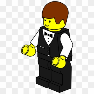 Lego Town Waiter - Lego Clipart, HD Png Download
