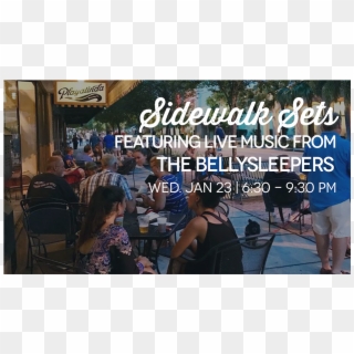 Sidewalk Sets Featuring The Bellysleepers - Cafeteria, HD Png Download
