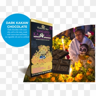 Tableta Dark Kakaw Chocolate, Celebración Día De Muertos - Flyer, HD Png Download
