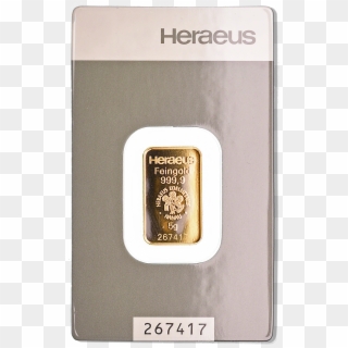 Heraeus Gold Bar - Heraeus, HD Png Download