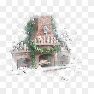 Fireplace - Castle, HD Png Download