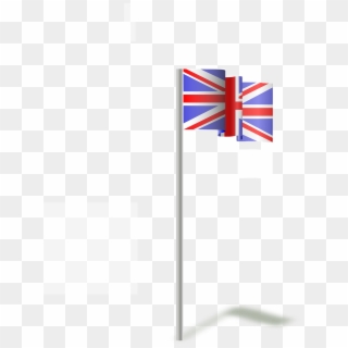 England, United Kingdom Flag British Great Britain - Animasi Bendera Inggris Png, Transparent Png
