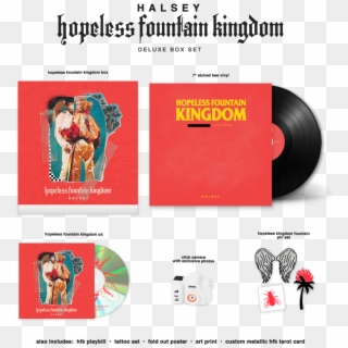Halsey Official Store - Hopeless Fountain Kingdom Halsey Vinyl, HD Png Download