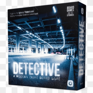 A Modern Crime Board Game European Release - Detective Board Game, HD Png Download