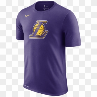 Los Angeles Lakers Nike Dry Logo Men's Nba T-shirt - Denver Nuggets City Edition, HD Png Download