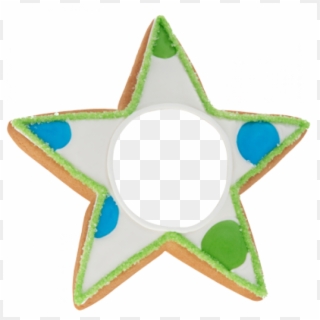 Picture Perfect™ Star Party Favor Cookie - Circle, HD Png Download