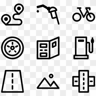 Road Elements - Transparent Background Math Icons, HD Png Download