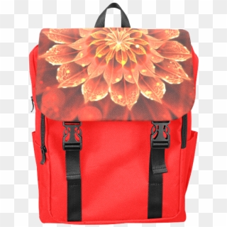 Casual Red Backpack - Bag, HD Png Download