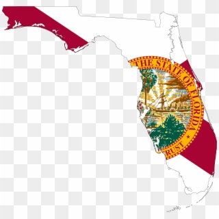 Png Transparent Library Flag Big Image Png - Florida Flag No Background, Png Download