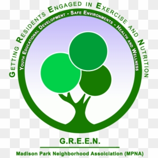 Cropped Mpna Green Logo - Circle, HD Png Download