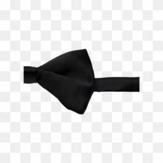 Black Bow Tie Black Bow Tie - Leather, HD Png Download