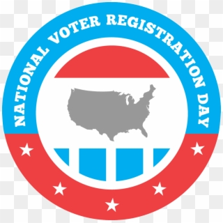 National Voter Registration Day Logo - Voter Registration Day 2018, HD Png Download