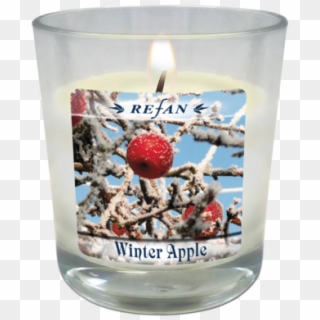 Winter Apple - Candle, HD Png Download