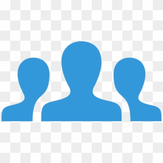 Manage Your Team - Users Icon Png Blue, Transparent Png