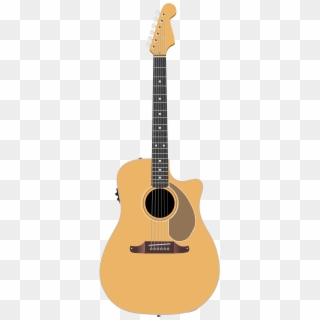 Clip Arts Related To - Guitar Cartoon Vector, HD Png Download