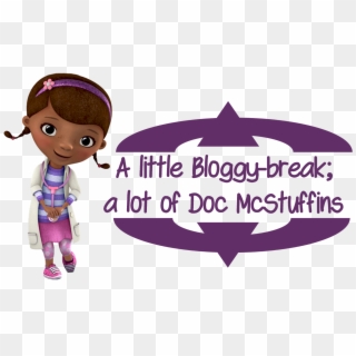 A Little Bloggy-break - Dibujo De La Doctora Juguetes A Color, HD Png Download