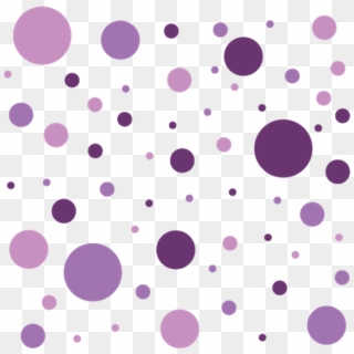 Purple Circle Circles Dots Background Pattern Transpare, HD Png Download