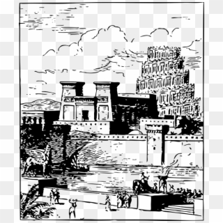 City Buildings Png Transparent Images Clipart Icons - Ancient Babylon, Png Download